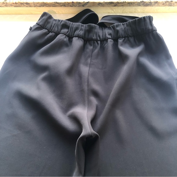 Lululemon Athletica Women’s Size S Black Wide-Leg Capri Pants High-Rise Elastic - Picture 12 of 16